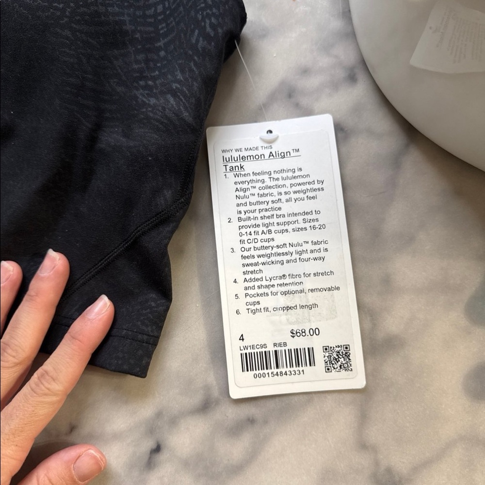 NWT Lululemon Align Tank - Picture 3 of 4